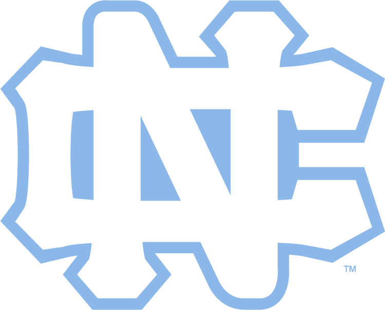 North Carolina Tar Heels 1983-1998 Alternate Logo 01 iron on paper